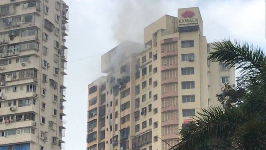 Cháy tòa nhà 20 tầng ở Ấn Độ, ít nhất 7 người thiệt mạng